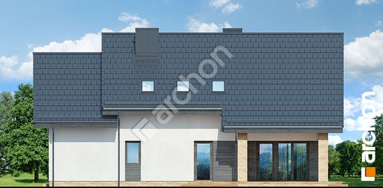 Дворовой фасад Дом в голтериях