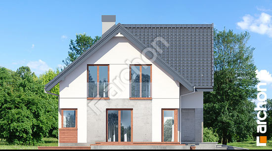 Бочний фасад Будинок в журавках 10