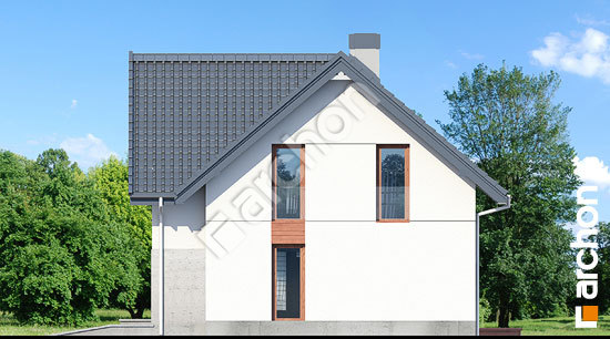 Боковой фасад Дом в журавках 10