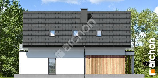 Бочний фасад Будинок в сон-траві 6