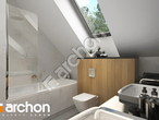 Проект будинку ARCHON+ Будинок в сон-траві 6 візуалізація ванни (візуалізація 3 від 3)
