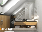 Проект дома ARCHON+ Дом в сон-траве 6 визуализация ванной (визуализация 3 вид 1)