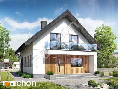 Проєкт будинку ARCHON+ Будинок в сон-траві 6 