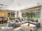 Проект будинку ARCHON+ Будинок в сон-траві 6 денна зона (візуалізація 1 від 5)