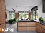 Проект будинку ARCHON+ Будинок в арахісах візуалізація кухні 1 від 2