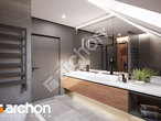 Проект будинку ARCHON+ Будинок в арахісах візуалізація ванни (візуалізація 3 від 1)