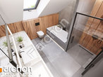 Проект будинку ARCHON+ Будинок в арахісах візуалізація ванни (візуалізація 3 від 4)