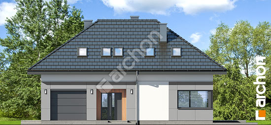 Передний фасад Дом в арахисах