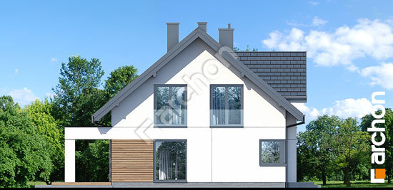 Бочний фасад Будинок в комміфорах 8