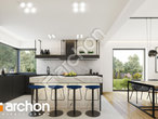 Проект будинку ARCHON+ Будинок в комміфорах 8 візуалізація кухні 1 від 2