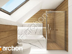 Проект будинку ARCHON+ Будинок в комміфорах 8 візуалізація ванни (візуалізація 3 від 2)