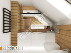 Проект будинку ARCHON+ Будинок в комміфорах 8 візуалізація ванни (візуалізація 3 від 3)