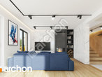 Проект дома ARCHON+ Дом в коммифорах 8 дневная зона (визуализация 1 вид 2)