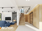 Проект дома ARCHON+ Дом в коммифорах 8 дневная зона (визуализация 1 вид 3)
