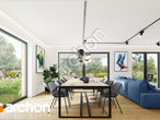 Проект дома ARCHON+ Дом в коммифорах 8 дневная зона (визуализация 1 вид 4)