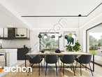 Проект дома ARCHON+ Дом в коммифорах 8 дневная зона (визуализация 1 вид 7)