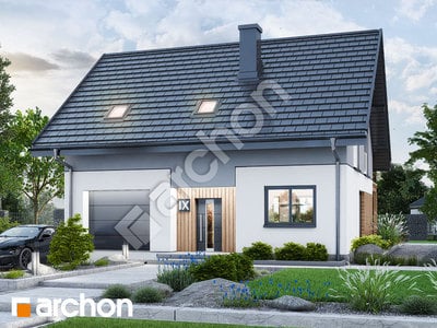 Проект дома ARCHON+ Дом в аммобиуме 3 