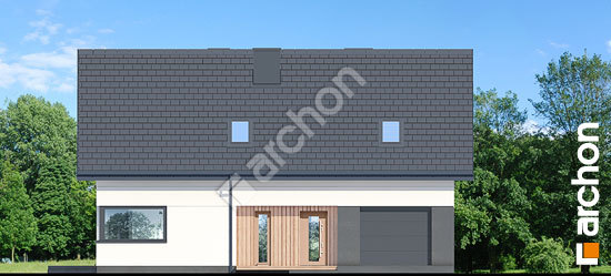 Передний фасад Дом в гейджее 5