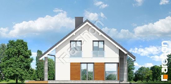 Боковой фасад Дом в вистерии 2 (П)