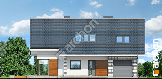 Передній фасад Будинок у вістерії 2 (П)