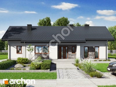 Проект дома ARCHON+ Дом в навлоциях 4 