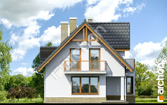 Бочний фасад Будинок в журавлині вер.2