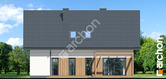 Дворовой фасад Дом в коммифорах 3