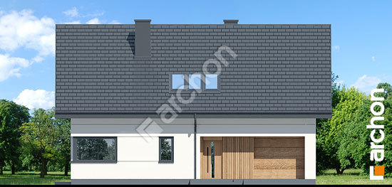 Передний фасад Дом в коммифорах 3