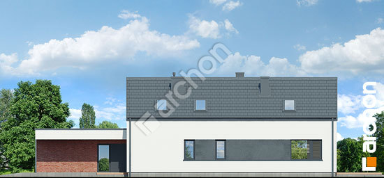 Бочний фасад Будинок в бегоніях  2 (Г)