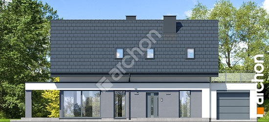 Передній фасад Будинок в шишковиках 3 (Г)