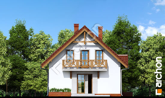 Бочний фасад Будинок в суниці 5 вер. 2