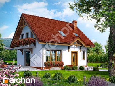 Проект дома ARCHON+ Дом в землянике 5 вер.2 