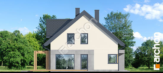 Бочний фасад Будинок в кринках 2 (Р2)