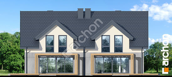 Дворовой фасад Дом в крынках 2 (Р2)