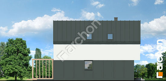 Боковой фасад Дом в мускатах 4 (Е)