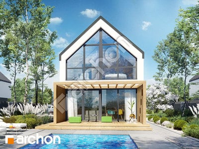 Проект дома ARCHON+ Дом в мускатах 4 (Е) Вид 2