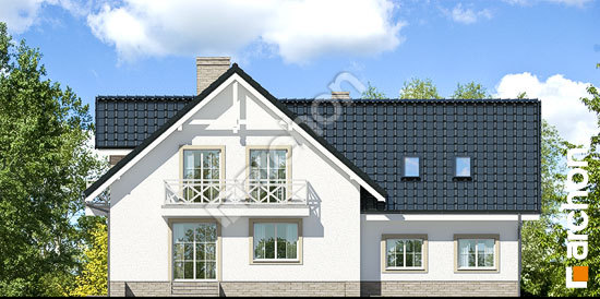 Дворовий фасад Будинок в рододендронах 17 (Г2П)