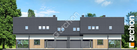 Передній фасад Будинок в метеликах 4 (ГР2)