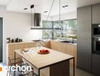 Проект будинку ARCHON+ Будинок в каландівах візуалізація кухні 1 від 3