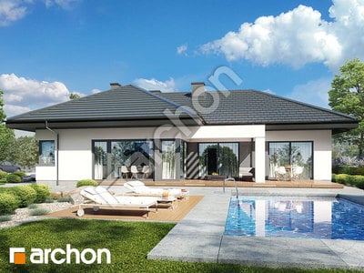 Проект дома ARCHON+ Дом в каландивах 