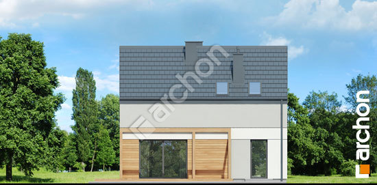 Дворовой фасад Дом в третомах 2