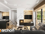 Проект дома ARCHON+ Дом в третомах 2 дневная зона (визуализация 1 вид 5)