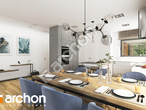 Проект дома ARCHON+ Дом в андромедах 8 дневная зона (визуализация 1 вид 2)
