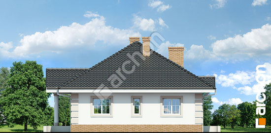 Боковой фасад Дом под красной рябиной 4 вер.2