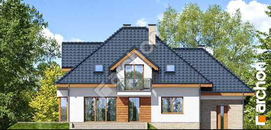 Дворовой фасад Дом в вербене 8 (ПН)