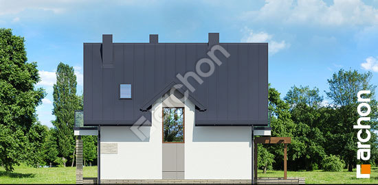 Бочний фасад Будинок в рододендронах (Н) вер.2