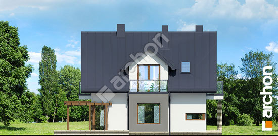 Бочний фасад Будинок в рододендронах (Н) вер.2