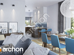 Проект будинку ARCHON+ Будинок в альвах (Г2) денна зона (візуалізація 1 від 3)