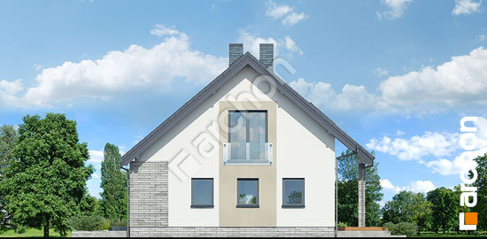 Бочний фасад Будинок в журавках (A)