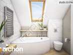 Проект будинку ARCHON+ Будинок в журавках (A) візуалізація ванни (візуалізація 3 від 1)